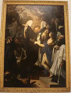 Смерть Святого Бенедикта. 1667. Холст, масло. Национальная пинакотека, Болонья