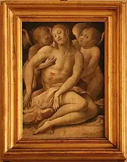 Мёртвый Христос, поддерживаемый двумя ангелами. Палаццо Колонна, Рим