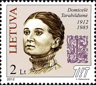 Марка почты Литвы (2012)