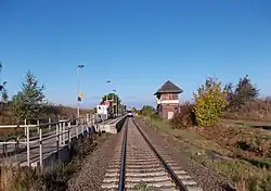 Ж/д платформа Домница