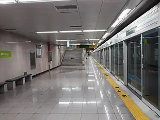 Платформа станции