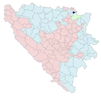 Община Дони-Жабар на карте