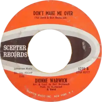 Обложка сингла Сибил «Don’t Make Me Over» (1989)