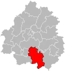 Лаленд на карте