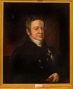 Портрет Г. А. Строганова (1770–1856). Копия с работы неустановленного художника. Холст, масло. 82 х 66,5 см.