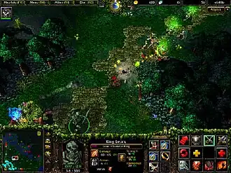 Игровой процесс DotA Allstars