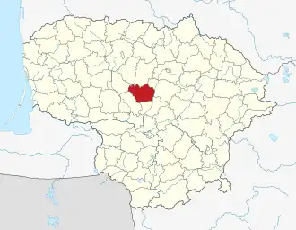 Дотнувский район на карте