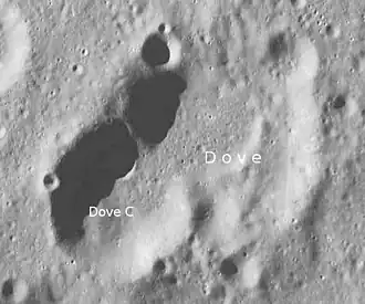 Снимок зонда Lunar Reconnaissance Orbiter.