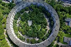 Дом на улице Довженко, вид сверху, 2018 год