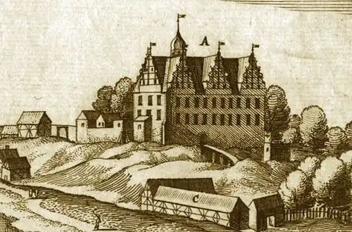 Замок Нойведель около 1652 год