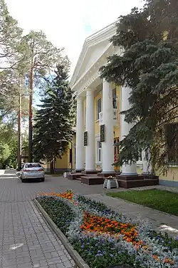 Вход в Дом учёных. 2018 год