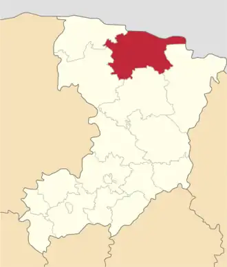 Дубровицкий район на карте