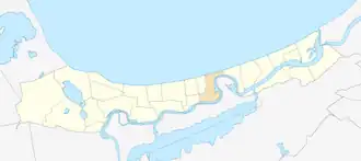 Дубулты на карте Юрмалы