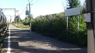 Восточная платформа, вид на север.