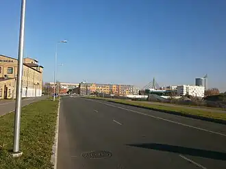 Вид в сторону набережной