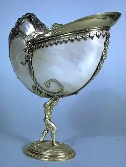 Наутилус. Ок. 1630. Нидерланды. Художественный музей Уолтерса, Балтимор, США