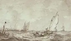 На картине 1700 г.