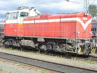 Dv12 № 2659 на станции Исалми