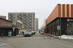 Вид в сторону Складочной улицы