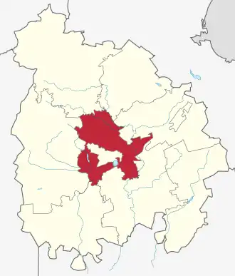 Дзержинский сельсовет на карте