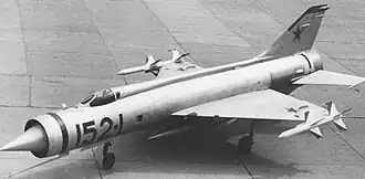 Опытный истребитель Е-152/1, 1961 год.
