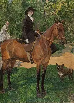 На портрете кисти А. Головина