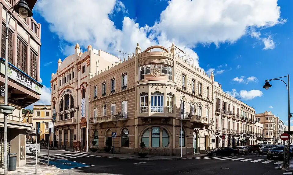 Antigua redacción de El Telegrama del Rif