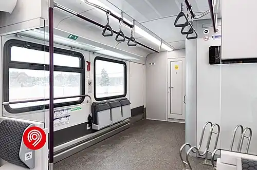 Передняя часть салона типа 4.0