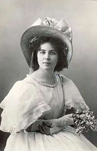 Е. Я. Цветкова в партии Аси