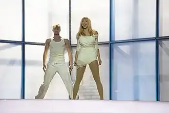 Таня на «Евровидении 2014» в Копенгагене