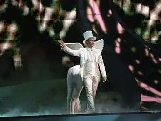 Александар Йосипович открывает второй полуфинал Евровидения-2008