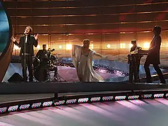 MiOdio в первом полуфинале Евровидения'08