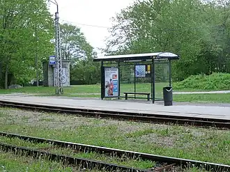 Трамвайная остановка«Põhja puiestee»