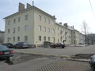 Дом 69 (задний фасад), построен в 1961 году