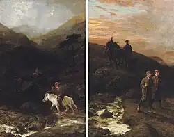 Диптих со сценами охоты («Выезд» и «Возвращение»)