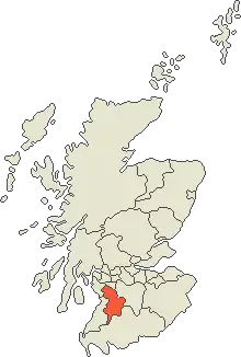 Ист-Эршир на карте