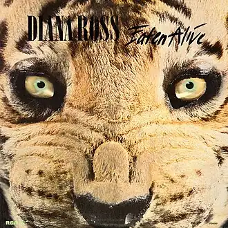 Обложка сингла Дайаны Росс «Eaten Alive» (1985)