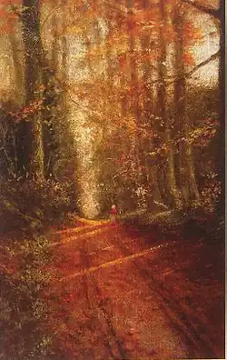 Осенний лес поблизости от Тервюрена