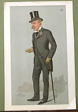 «Лорд-камергер». Карикатура Spy, опубликованная в журнале Vanity Fair в 1901 году.