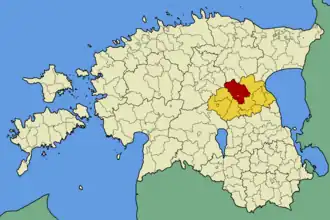 Йыгева на карте