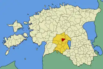 Саарепеэди на карте