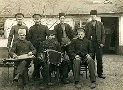 Эстонцы из деревни Джага-Кущу, 1912 год