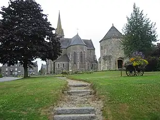 Церковь Святого Петра и башня Святого Евтропия в Лангурла