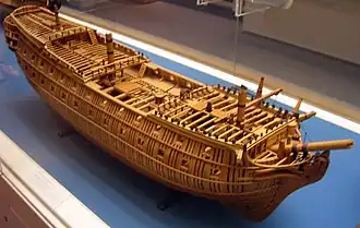 HMS Egmont, модель, NMM