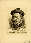 Портрет французского гравёра Auguste Delâtre[фр.]*.