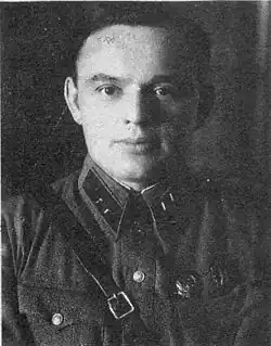 С. Е. Егоров в конце 1930-х