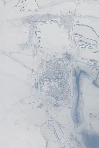 Экибастуз зимой