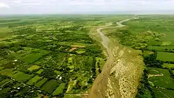 Нижнее течение около устья в 2011 году