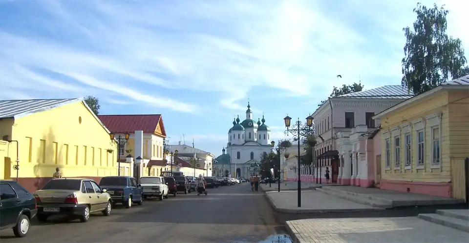ул. Спасская — в центре Спасский собор