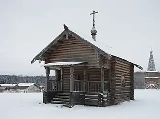 Часовня Ильи Пророка из деревни Григоровская Коленьгского сельсовета Верховажского района